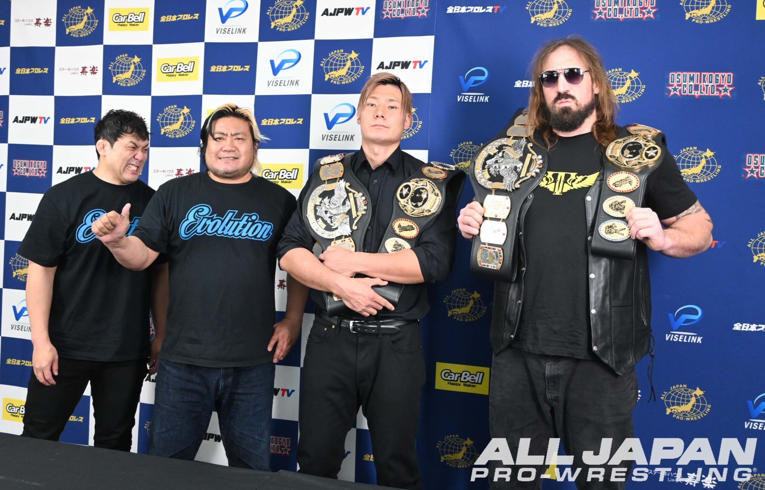 2.23大田区記者会見】世界タッグ選手権試合＜王者組＞綾部蓮&タロース